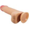 PRETTY LOVE - SERIE DE PIEL DESLIZANTE DILDO REALISTA CON VENTOSA DE PIEL DESLIZANTE DE 20,6 CM