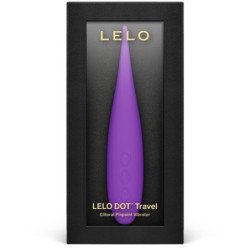 LELO - ESTIMULADOR DE CLÍTORIS DE VIAJE DOT MORADO