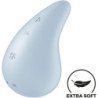 SATISFACTOR - VIBRADOR DE GOTA DE ROCÍO AZUL