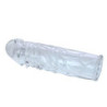 BAILE - FUNDA LILA PARA EL PENE DE SILICONA ADAPTABLE DE 13 CM