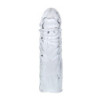 BAILE - FUNDA DE SILICONA TRANSPARENTE PARA PENE 13 CM