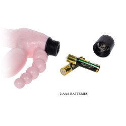 BAILE - ARNÉS SIN CUERDAS DE TPR CON VIBRACIÓN Y ESTIMULACIÓN ANAL 25,4 CM