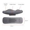 ONINDER - VIBRADOR RECARGABLE MANILA BRATY DE 9 VELOCIDADES 9,6 CM X 2,6 CM - APLICACIÓN GRATUITA