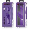 PRETTY LOVE - VIBRADOR ZALIN RABBIT CON PERLAS 4 EN 1 MORADO