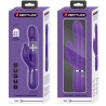 PRETTY LOVE - VIBRADOR ZALIN RABBIT CON PERLAS 4 EN 1 MORADO