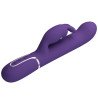 PRETTY LOVE - VIBRADOR COALE RABBIT 4 EN 1 MORADO
