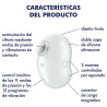 SATISFYER - VIBRADOR DE RELLENO CUTIE GHOST BLANCO