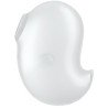 SATISFACTOR - VIBRADOR DE RELLENO CUTIE GHOST BLANCO