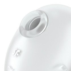 SATISFACTOR - VIBRADOR DE RELLENO CUTIE GHOST BLANCO